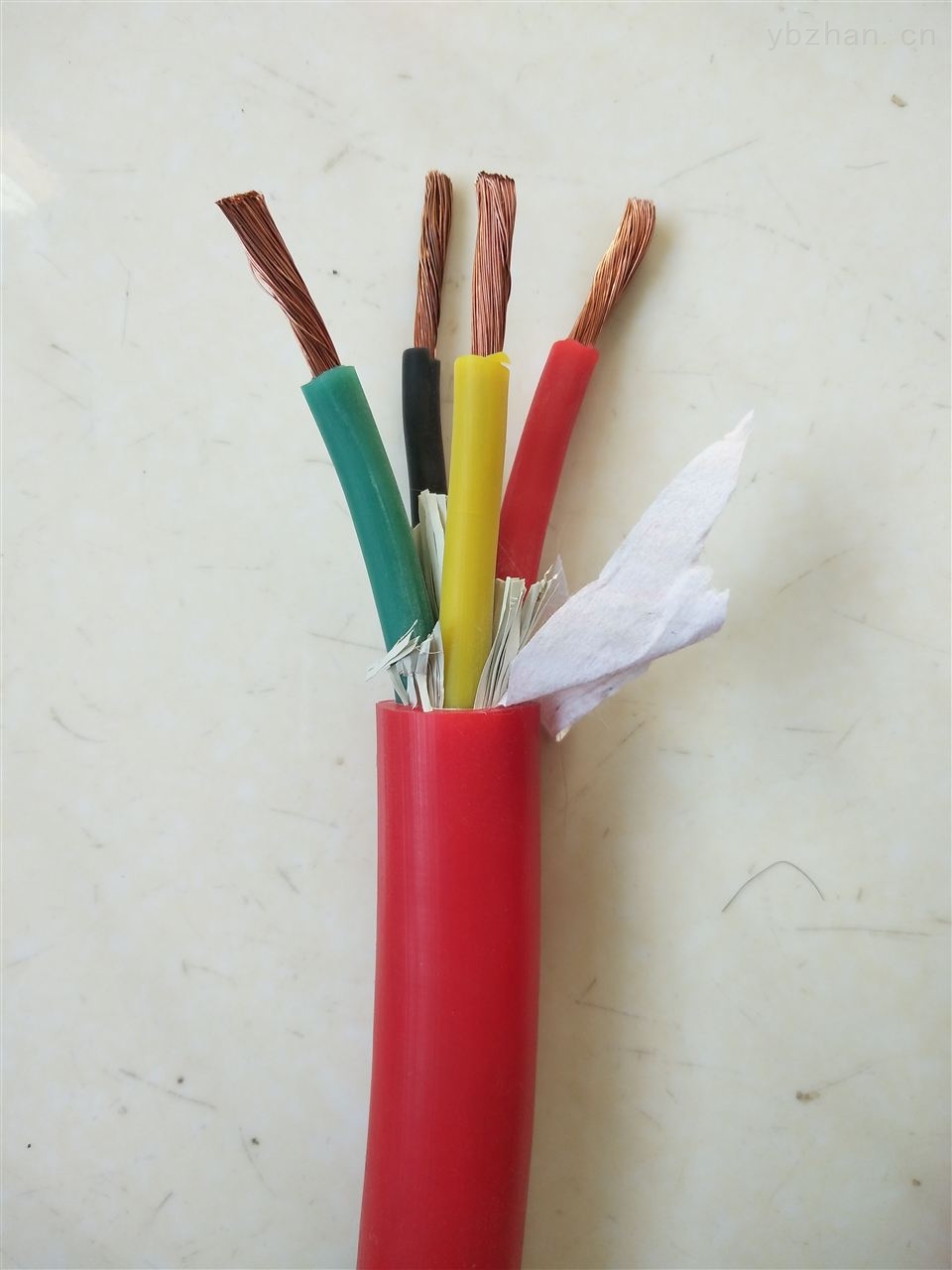 YGCR-1KV3*25+1*16硅橡胶电缆