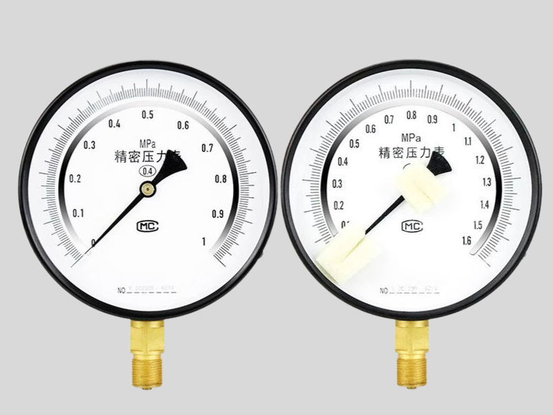 Φ150精密压力表0.25级-0.1-0MPa