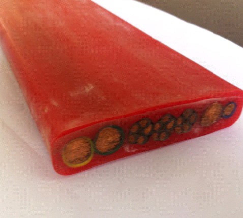 YGCB-3x70硅橡胶扁平软电缆